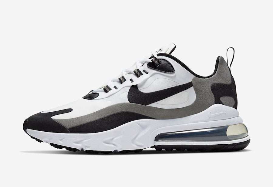 Nike Air Max 270 React White Black CT1264-101 Release Date Info