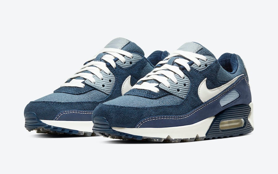 blue air max 90 mens