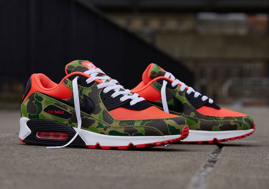 Detailed Look at the Nike Air Max 90 ‘Reverse Duck Camo’