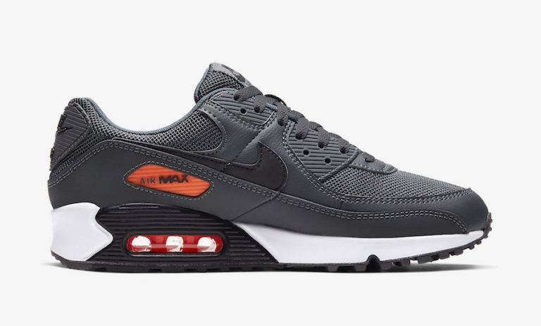 Nike Air Max 90 Grey Orange CW7481-001 Release Date Info | SneakerFiles