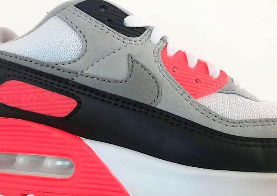 air max 90 infrared release history