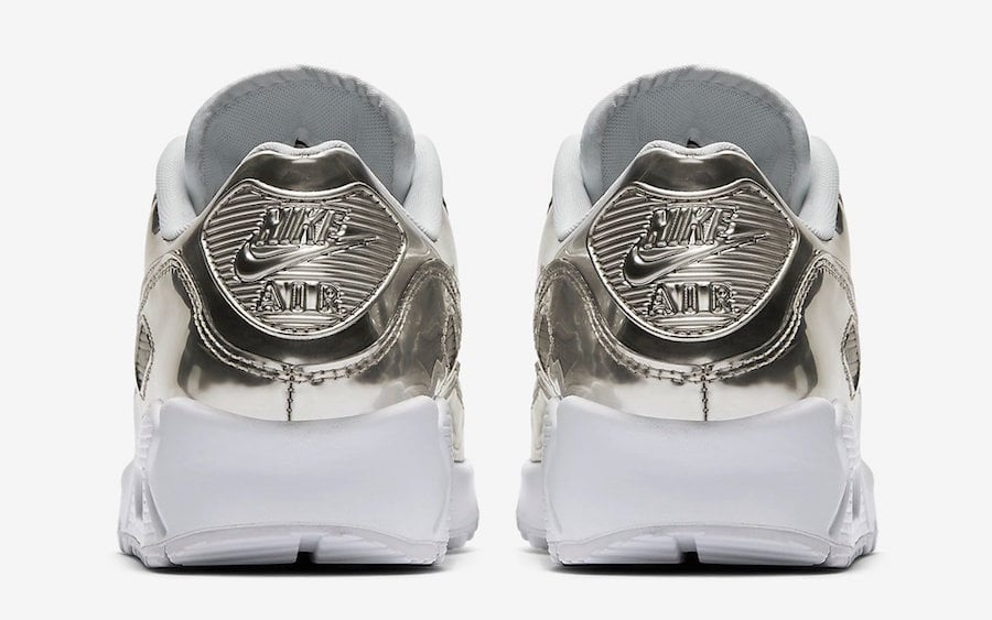 Nike Air Max 90 Silver Metallic Pack CQ6639-001 Release Date Info