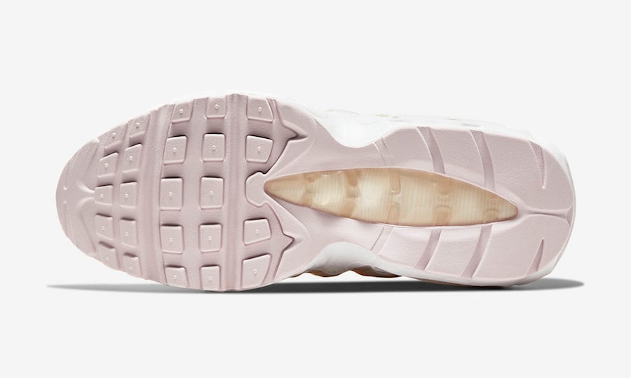 Nike Air Max 95 White Pink Peach Tan CJ0624-100 Release Date Info