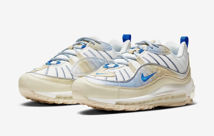 Nike Air Max 98 Tan Blue CD0685-200 Release Date Info