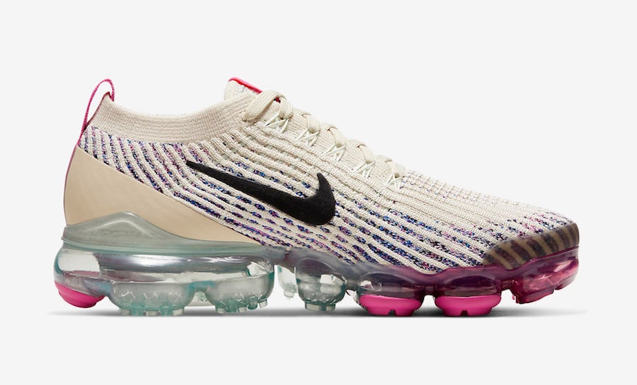 Nike Air VaporMax 3.0 Fossil Fire Pink AJ6910-201 Release Date Info