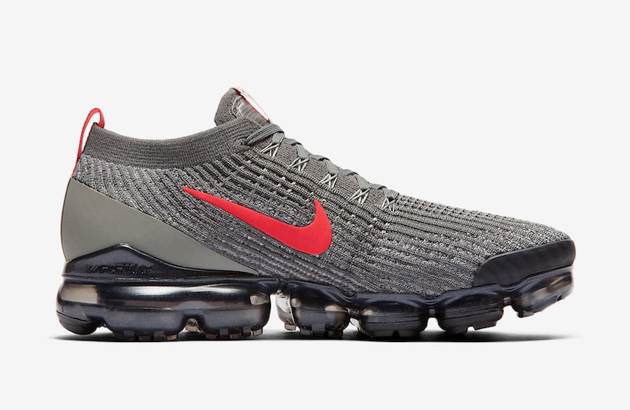 Nike Air VaporMax 3.0 Grey Crimson CT1270-001 Release Date Info