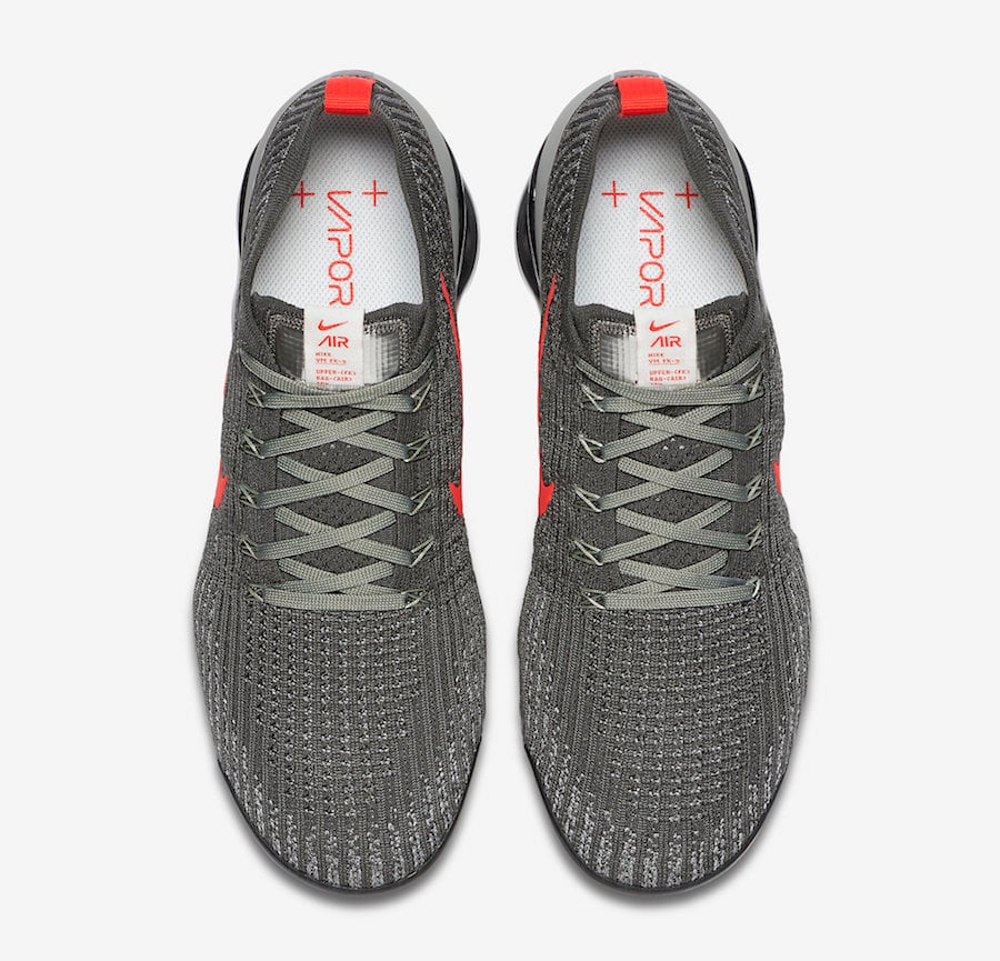 Nike Air VaporMax 3.0 Grey Crimson CT1270-001 Release Date Info