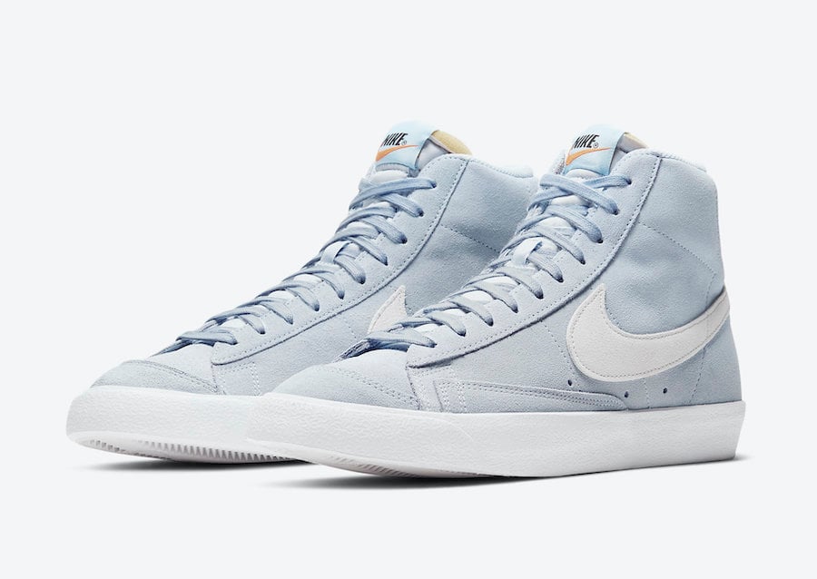 blue suede nike blazers online -