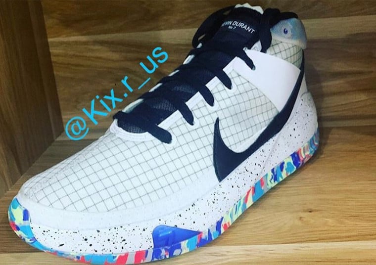 Nike KD 13 Releasing with Multicolor Camo Soles