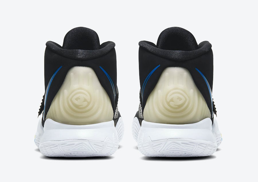 Nike Kyrie 6 Black White Soar Dynamic Yellow BQ4630-004 Release Date Info