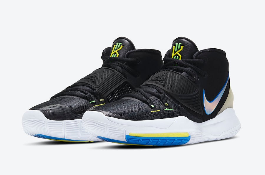 Nike Kyrie 6 Black White Soar Dynamic Yellow BQ4630-004 Release Date Info Nike Kyrie 6 Black White Soar Dynamic Yellow BQ4630-004 Release Date Info
