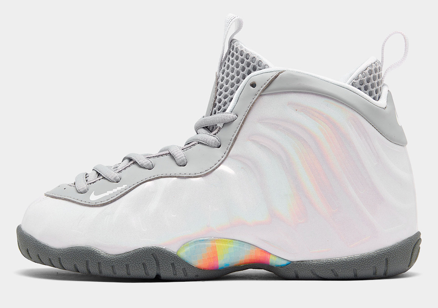 Nike Little Posite One Rainbow Pixel CU1054-001 Release Date Info