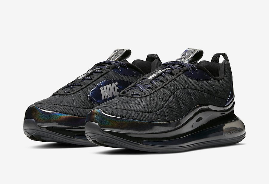 Nike MX 720-818 in Black and Metallic Blue