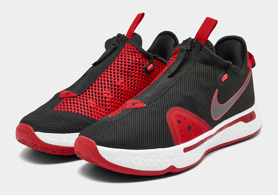 Nike PG 4 Black University Red CD5079-003 Release Date Info