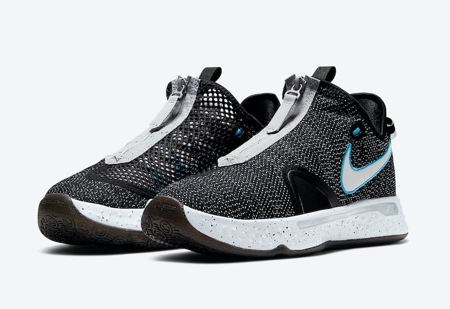 Nike PG 4 Heather Black Blue CD5082-004 Release Date