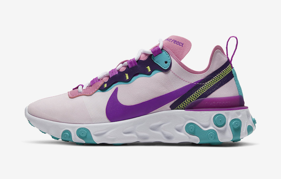 Nike React Element 55 Magic Flamingo BQ2728-603 Release Date Info