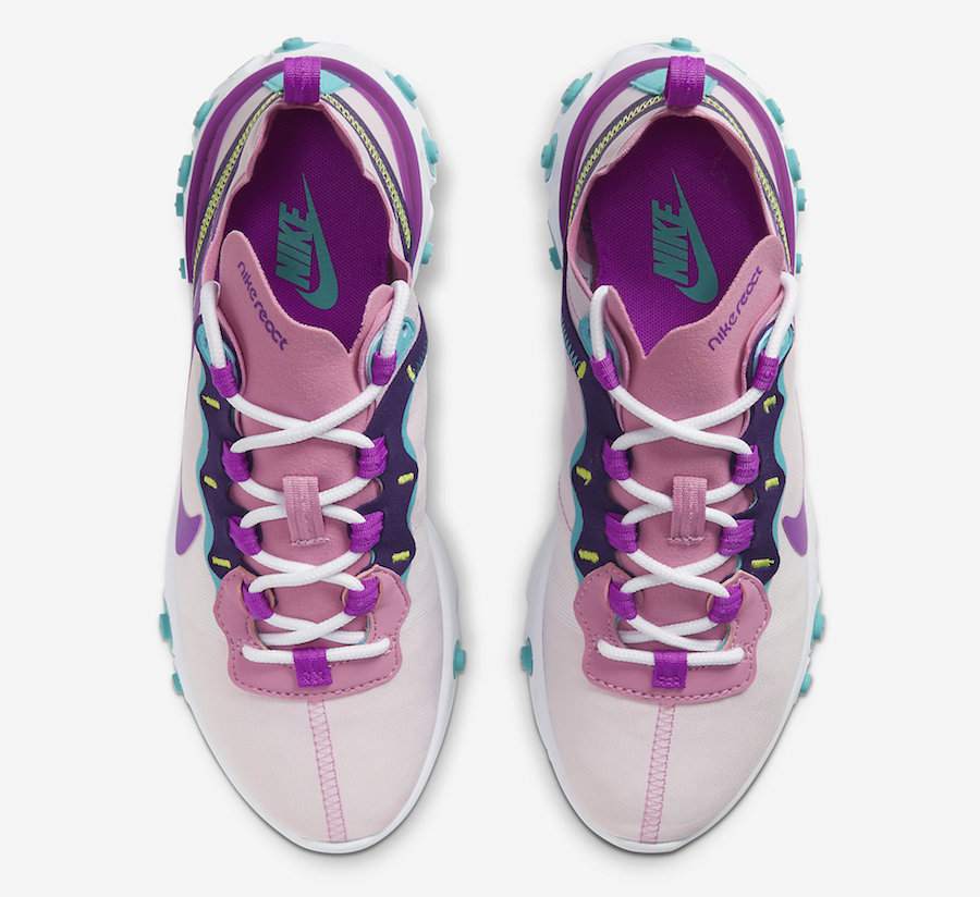 Nike React Element 55 Magic Flamingo BQ2728-603 Release Date Info