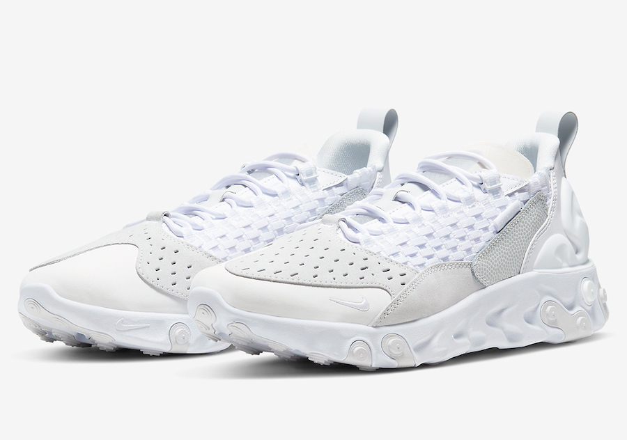 Nike React Sertu Releasing in ’Triple White’