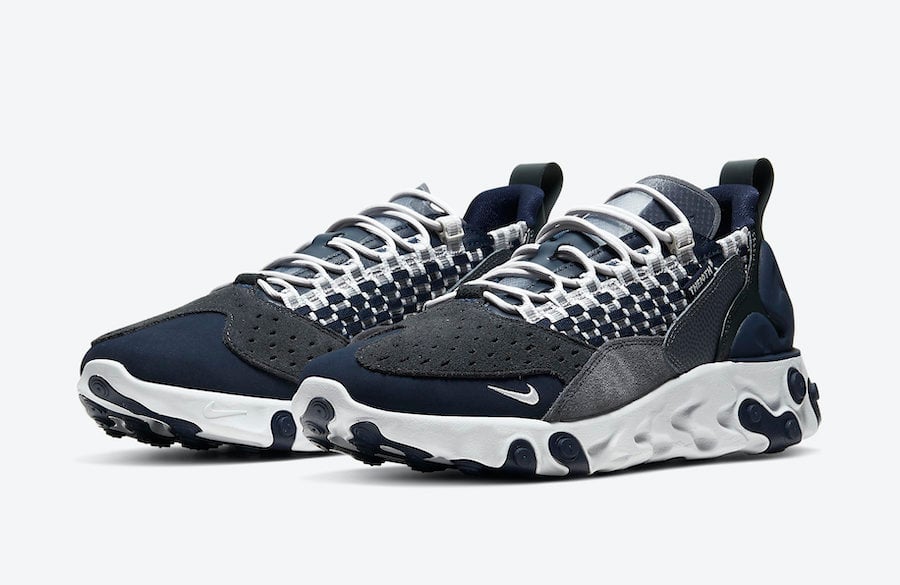 Nike React Sertu in Grey and Navy