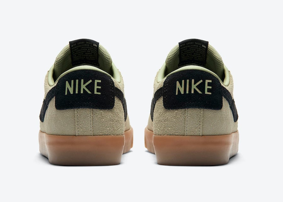 Nike SB Blazer Low Olive Aura 704939-303 Release Date Info