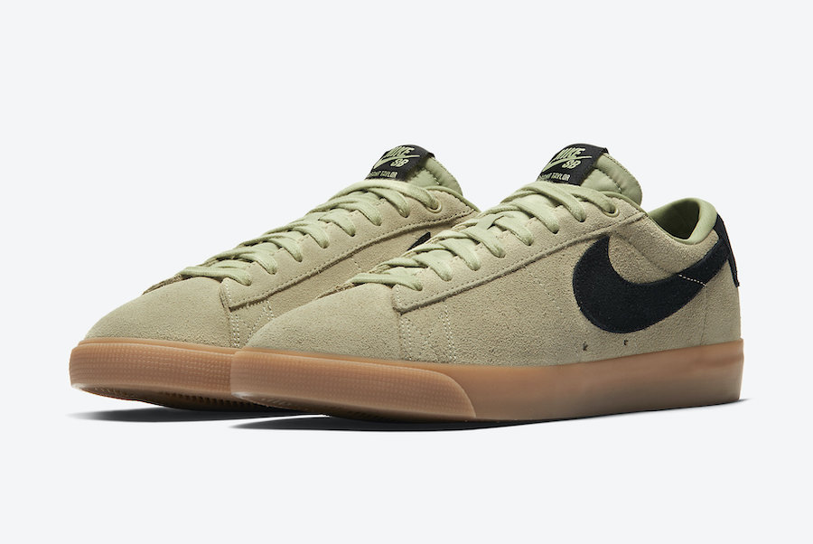 Nike SB Blazer Low Olive Aura 704939-303 Release Date Info