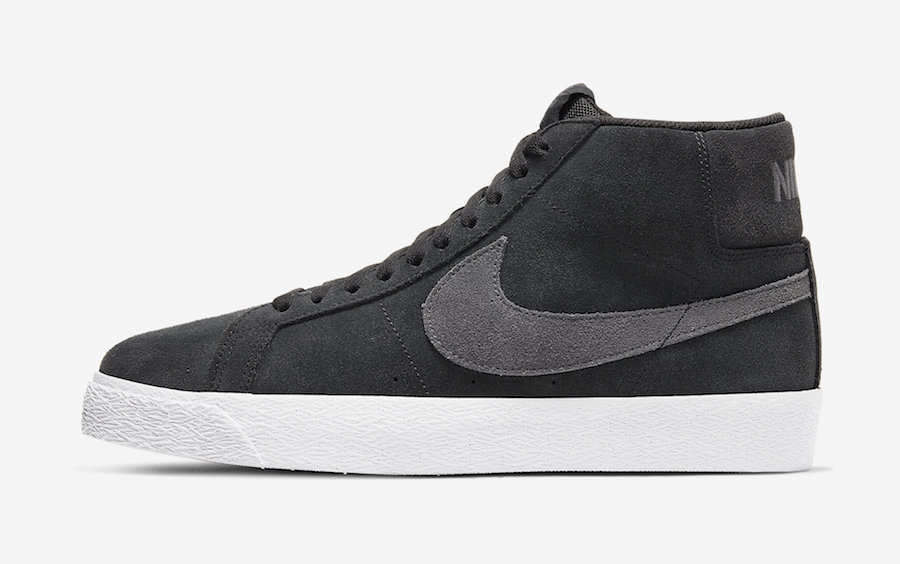 Nike SB Blazer Mid Black Grey 864349-006 Release Date Info