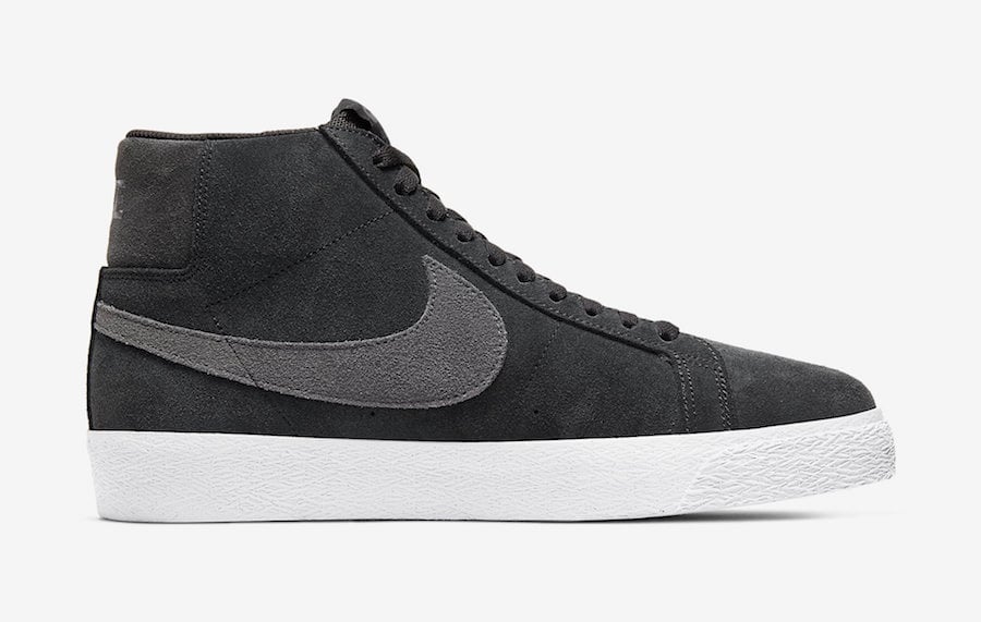 Nike SB Blazer Mid Black Grey 864349-006 Release Date Info