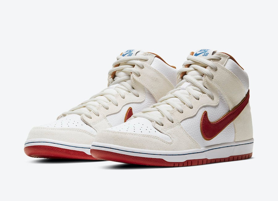 Nike SB Dunk High ‘Team Crimson’ Official Images