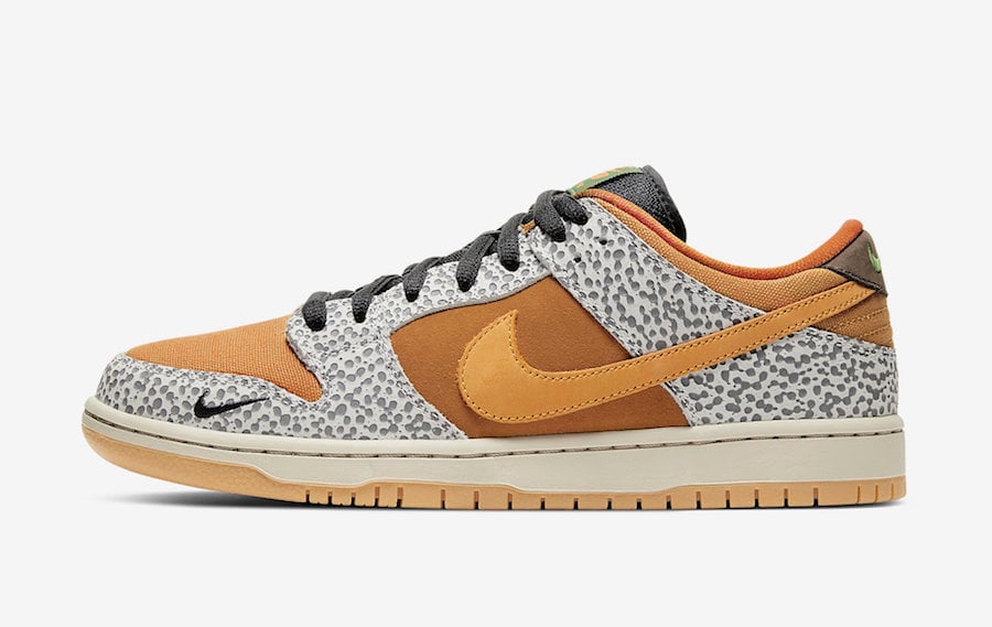Nike SB Dunk Low Safari CD2563-002 Release Info Price
