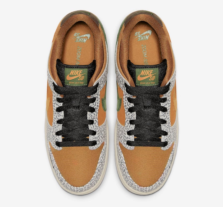 Nike SB Dunk Low Safari CD2563-002 Release Info Price