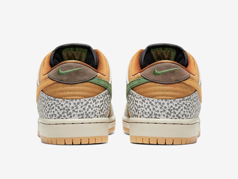 Nike SB Dunk Low Safari CD2563-002 Release Info Price