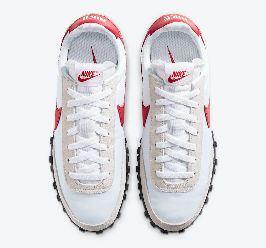 Nike Waffle Racer White Red Grey CN8116-100 Release Date Info
