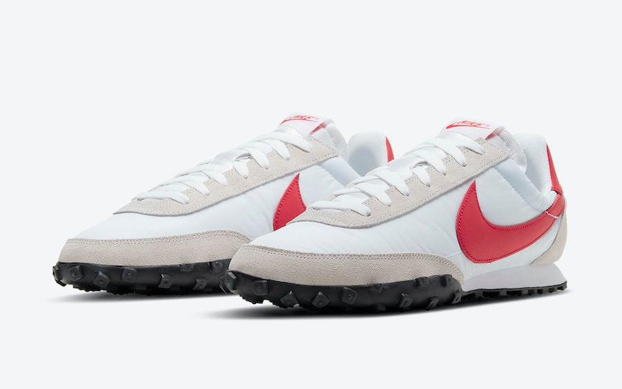 Nike Waffle Racer White Red Grey CN8116-100 Release Date Info