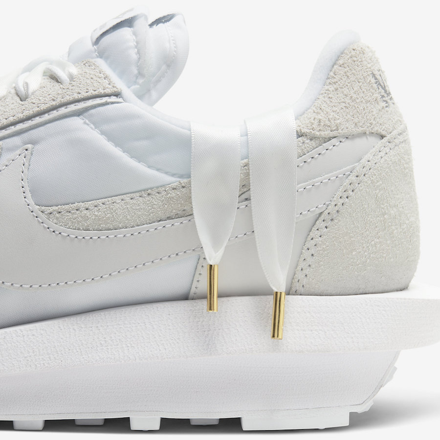 sacai Nike LDWaffle White Nylon BV0073-101 Release sacai Nike LDWaffle White Nylon BV0073-101 Release