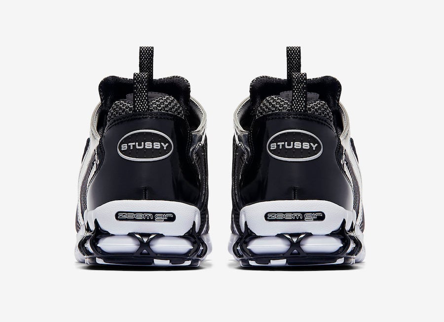 Stussy Nike Air Zoom Spiridon Caged Pure Platinum CQ5486-200 Release Date