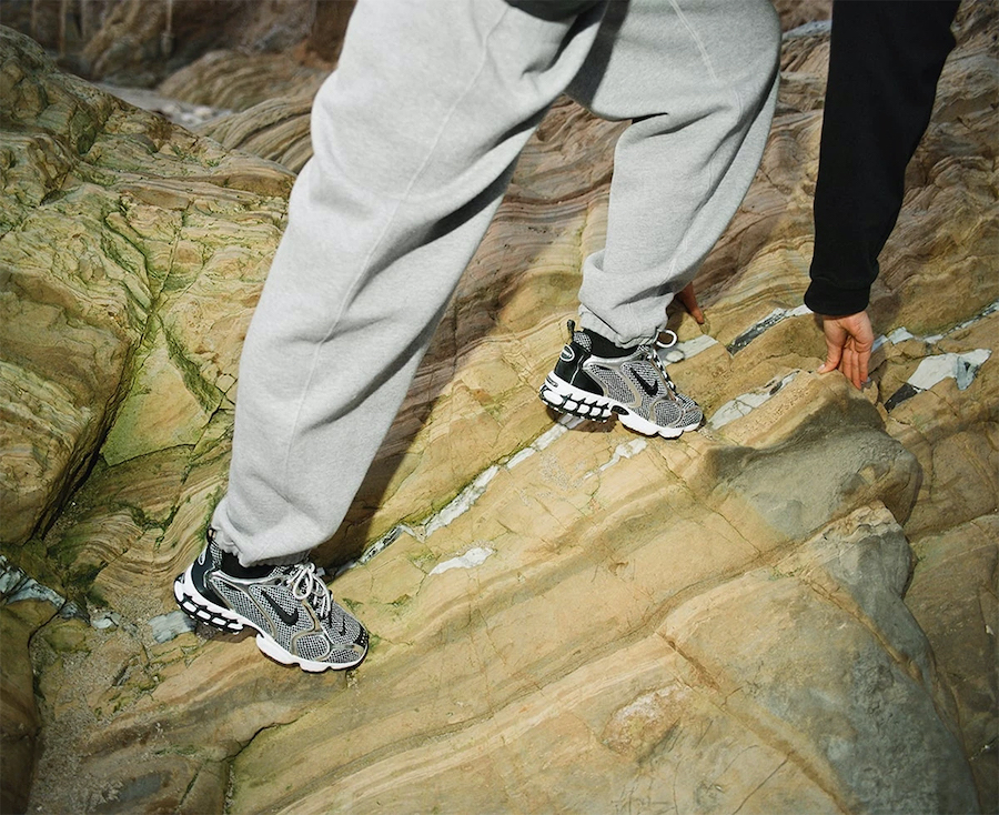 Stussy Nike Air Zoom Spiridon Caged Release