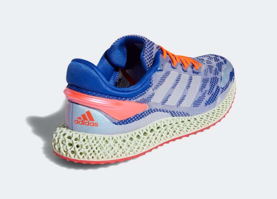 adidas 4D Run 1.0 Glory Blue FW1231 Release Date Info