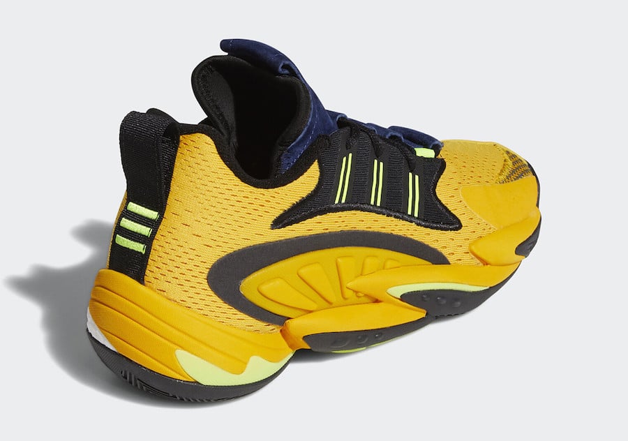 adidas Crazy BYW X 2.0 Michigan Collegiate Gold EF6947 Release Date ...