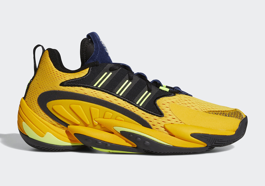 adidas Crazy BYW X 2.0 Michigan Collegiate Gold EF6947 Release Date Info