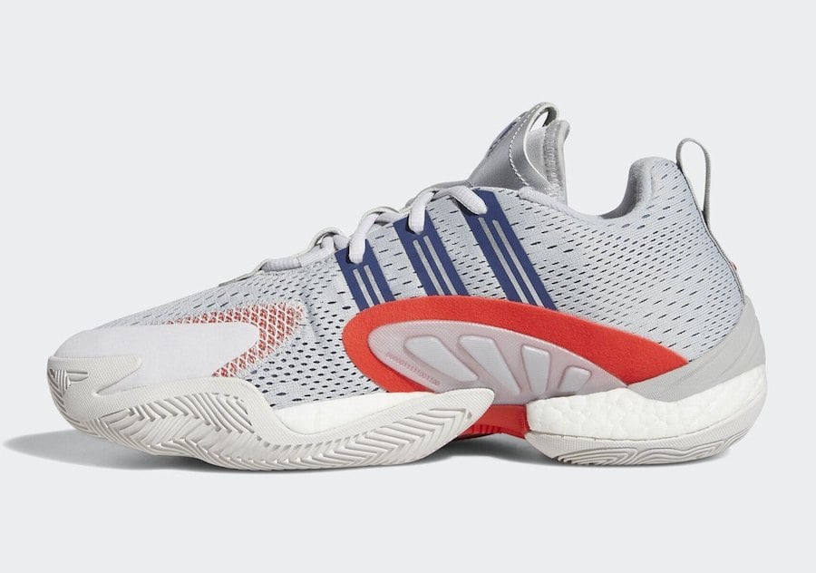 adidas Crazy BYW X 2.0 Silver Red EF6946 Release Date Info