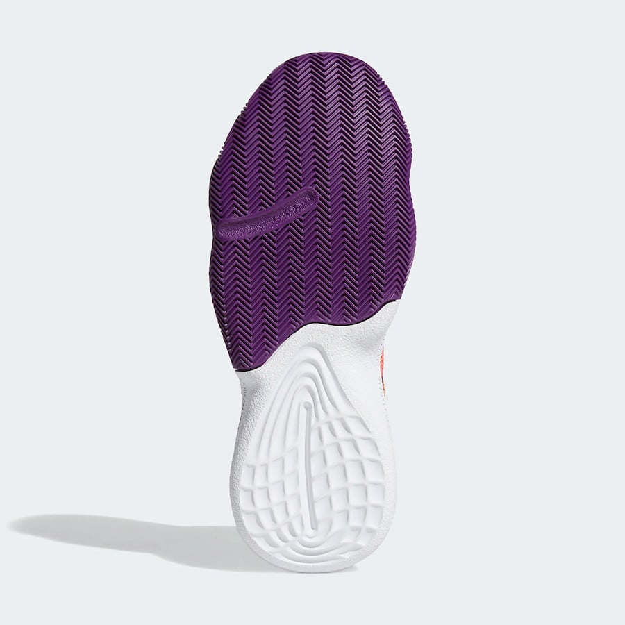 adidas Harden Stepback Black Purple Coral EF9889 Release Date Info