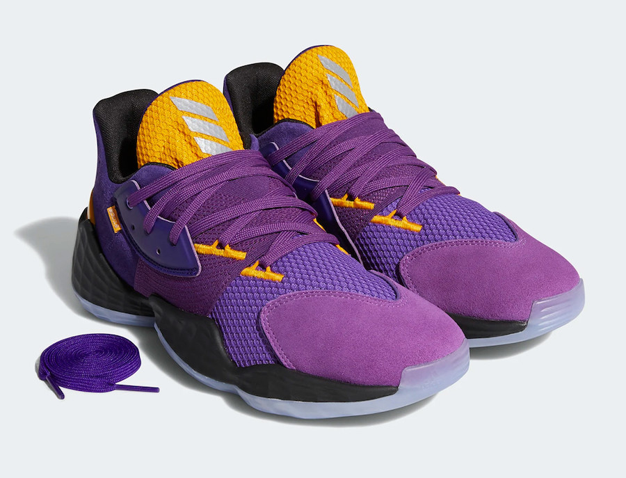 adidas Harden Vol. 4 Casa Lakers FW7496