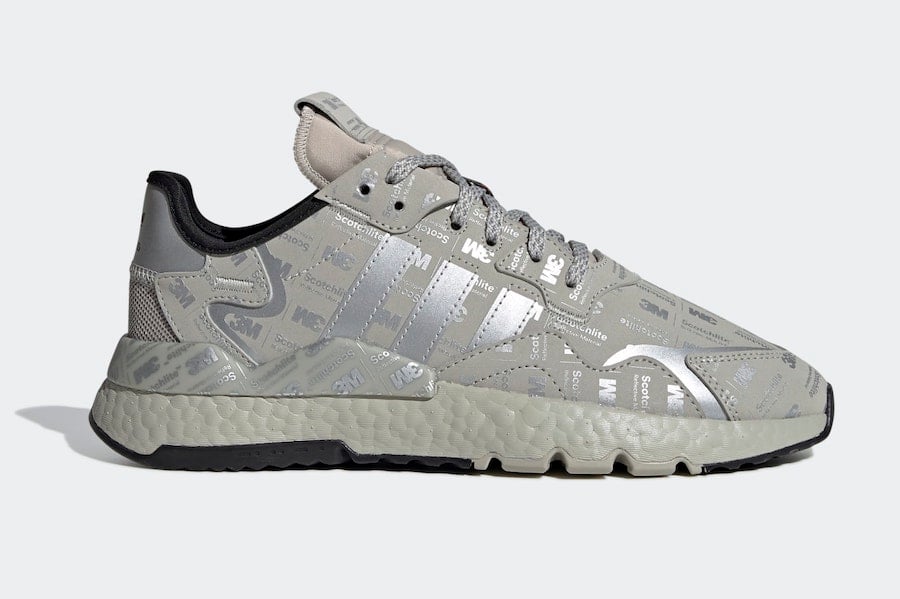 adidas Nite Jogger Reflective Silver Grey FV3622 Release Date Info