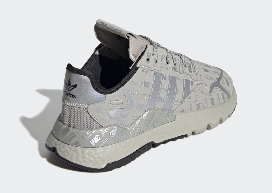 adidas Nite Jogger Reflective Silver Grey FV3622 Release Date Info