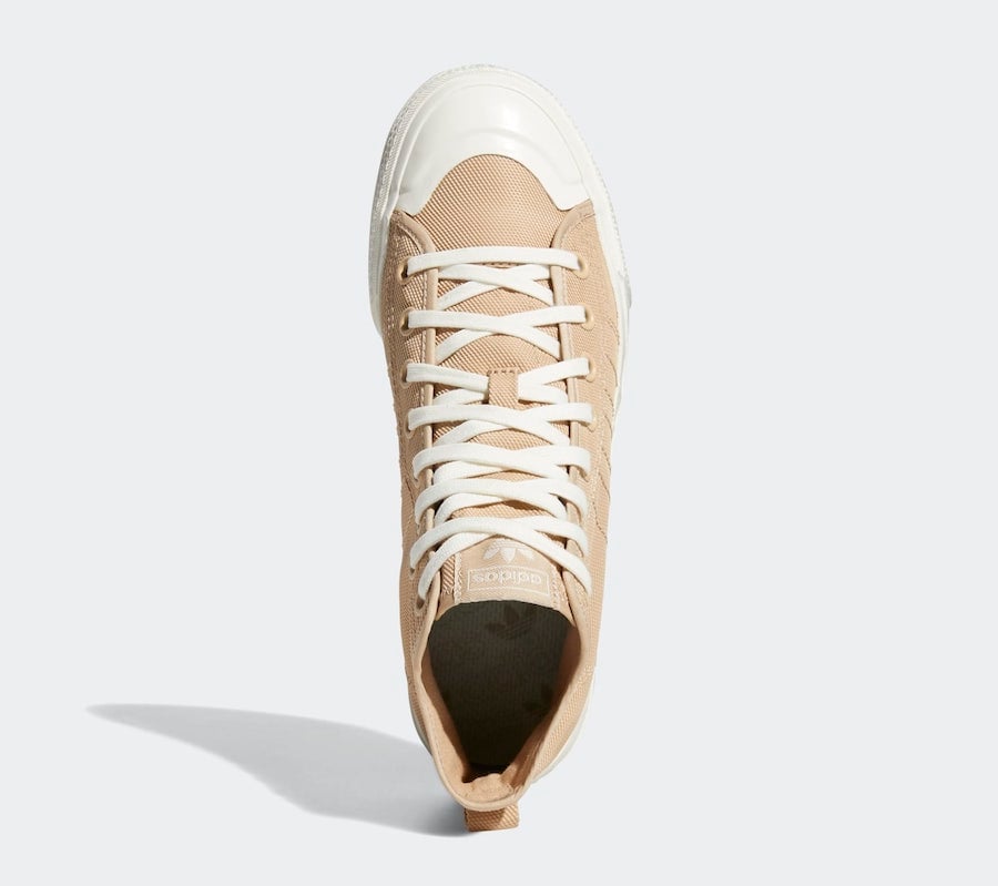 adidas Nizza Hi RF Pale Nude EF5759 Release Date Info