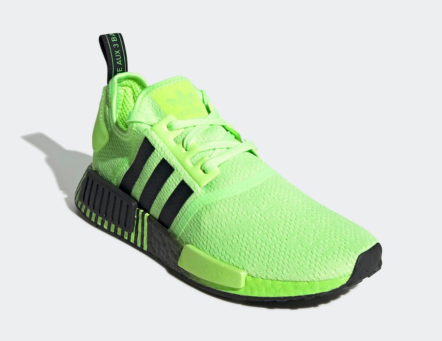 adidas NMD R1 Signal Green FV3647 Release Date Info