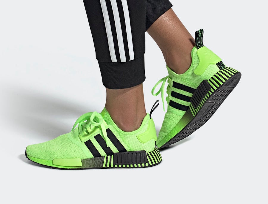 adidas NMD R1 Signal Green FV3647 Release Date Info