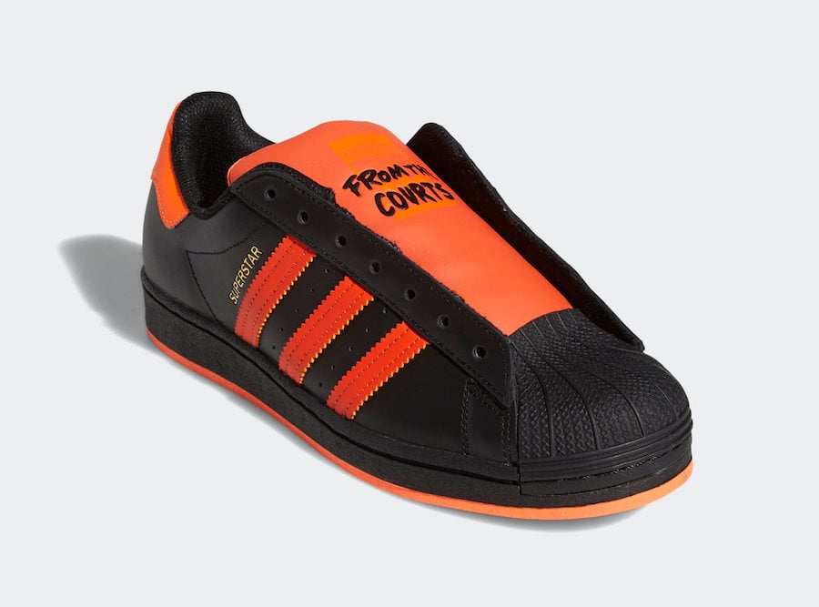 black and orange adidas