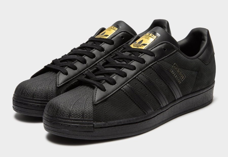adidas Superstar Perforated Black FW9907 Release Date Info