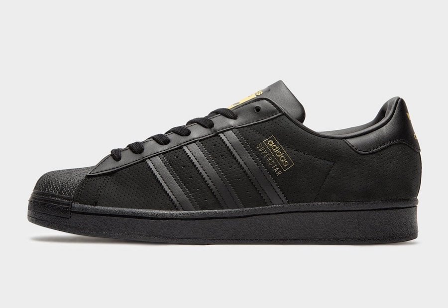 adidas Superstar Perforated Black FW9907 Release Date Info